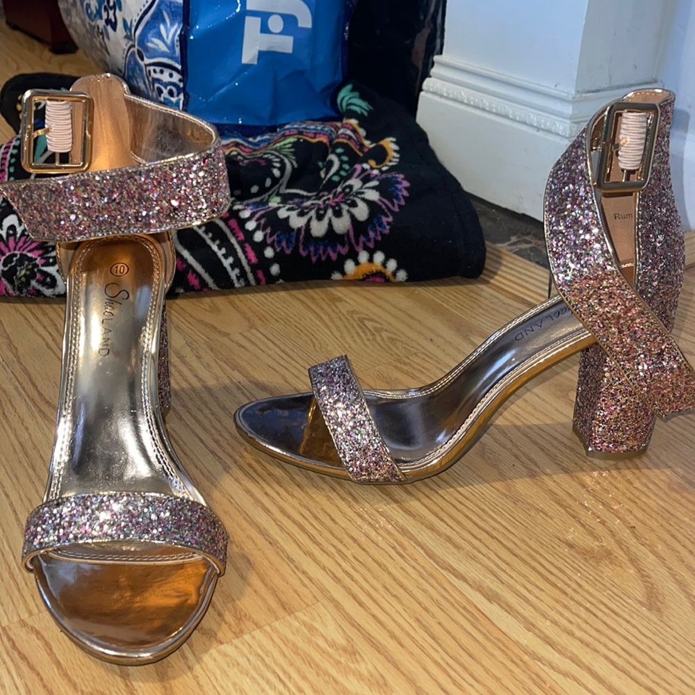 High heel shoes